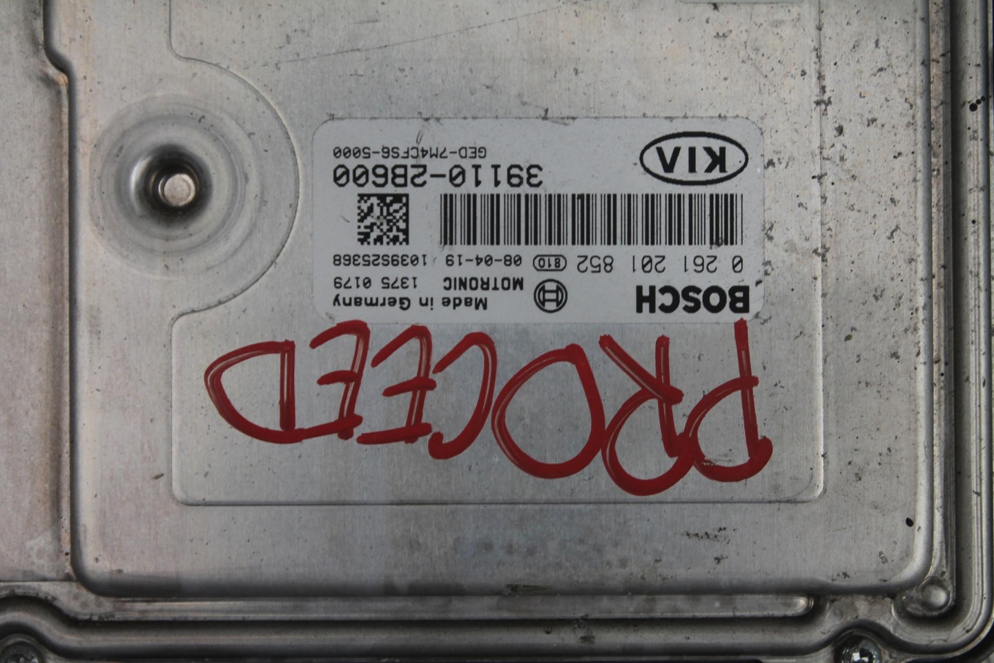 COMPUTER ECU 39110-2B600 KIA PRO CEED 1.4