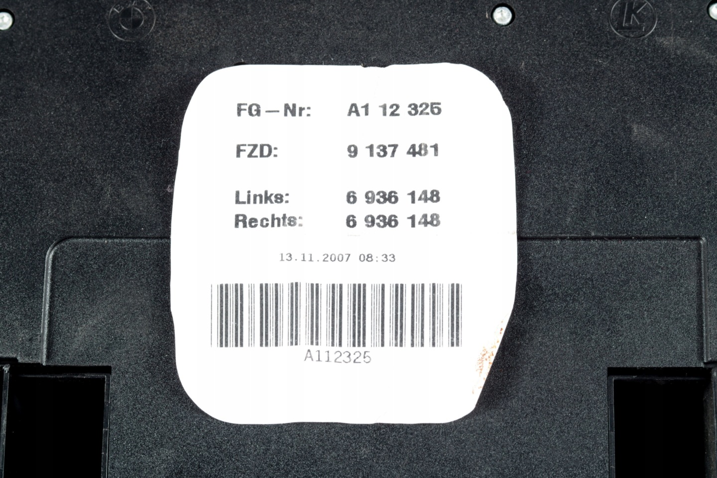BMW E90 E91 E92 FANALE Plafoniera cabina 9137481