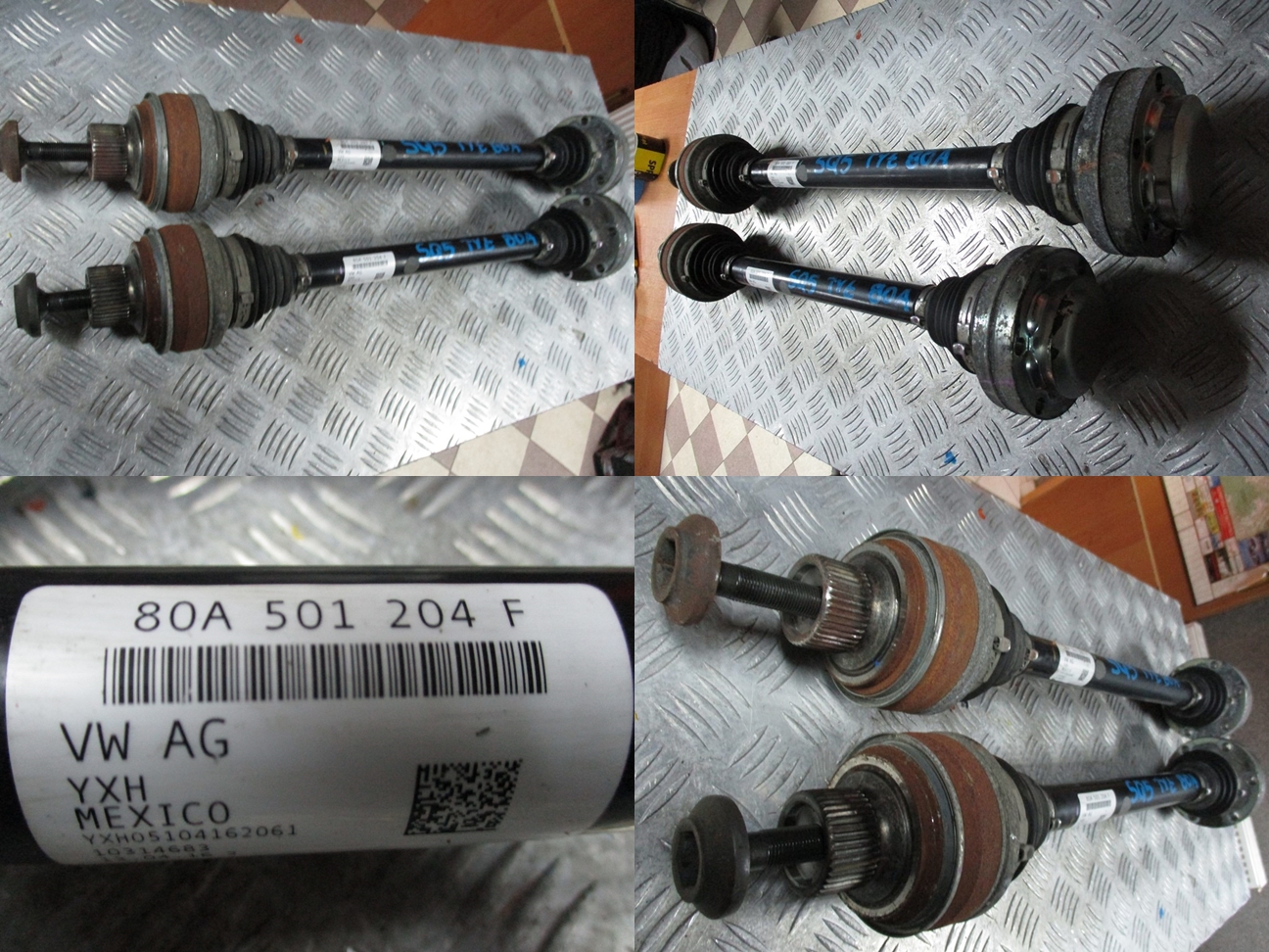 semi-axis semi-axis AUDI Q5 SQ5 80A 3,0TFSI 17R