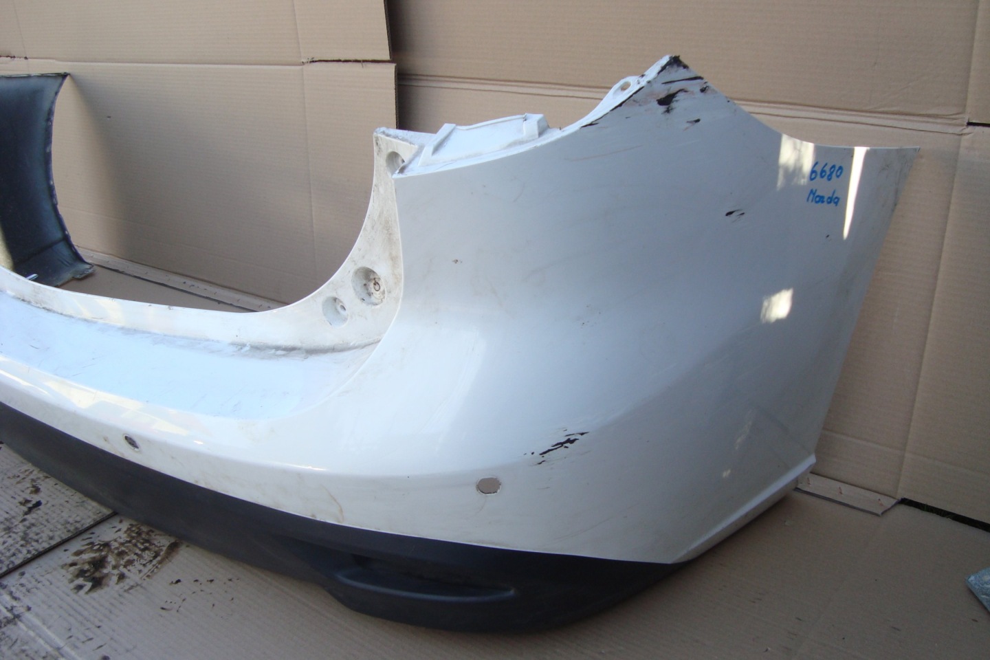 bumper rear MAZDA 5 08-12 NR 6680