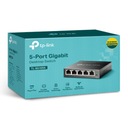 Switch TP-Link TL-SG105S switch 5x GLan, kov Počet portov 5