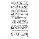 ШАБЛОНЫ ЖИВОПИСИ, цитаты, надписи на стене, 100 см.
