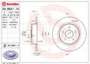 DISCS PADS BREMBO REAR - FORD KUGA II photo 2 - milautoparts-fr.ukrlive.com