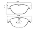 PADS BRAKE FRONT BMW 7 F01 F02 F03 F04 6 F12 photo 2 - milautoparts-fr.ukrlive.com