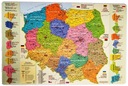 Пад - Административная карта Польши + другие данные - Точные - качество