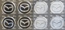 НАКЛЕЙКИ ЭМБЛЕМЫ MAZDA 60 ММ НА КОЛЕСНЫЕ ДИСКИ