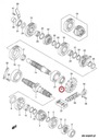 SEAL SHAFT ZDAWCZEGO SUZUKI LTZ LTR 450 photo 2 - milautoparts-fr.ukrlive.com