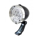 Lampa rowerowa Nexelo przód 3 LED czarna + baterie