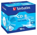 VERBATIM CD-R 800МБ 40X ВЫСОКОЙ ЕМКОСТИ 90мин 10шт!