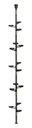 METAL FLOWER STAND 15 Подставка для цветов Черный