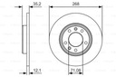 DISQUES SABOTS DE FREIN BOSCH ARRIÈRE CITROEN C4 GRAND PICASSOII photo 2 - milautoparts-fr.ukrlive.com