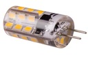 10x LED žiarovka G4 SMD 3,2W mini SILIKON 12V DC Farba svetla biela neutrálna