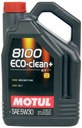 OLEJ MOTUL 8100 ECO-CLEAN+ 5W30 C1 5L Kód výrobcu 101584