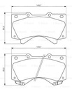 PADS BOSCH FRONT - TOYOTA LAND CRUISER 200 photo 2 - milautoparts-fr.ukrlive.com