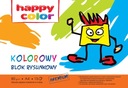 Блокнот для рисования цветной А4 HAPPY COLOR Premium 80г