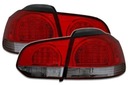 LAMPY LED TYLNE VW GOLF 6 TYP 5K 10/08- ROT SMOKE