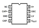 Integrovaný obvod LMC7660IM: DC/DC SMD menič Výrobca Inna