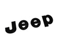 Значок с надписью Jeep Matt Black Emblem
