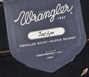 Bežné džínsy WRANGLER SUPER SKINNY JACLYN W25 L32 Dominujúca farba modrá