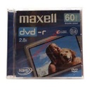 Mini DVD-R Maxell 2,8ГБ 60мин 8см 1шт ДЛЯ КАМЕР