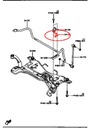 MAZDA 3 BK 03- GOMME BLOCAGE SILENCIEUX DE STABILISATEUR AVANT D20 photo 2 - milautoparts-fr.ukrlive.com