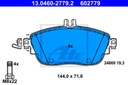 PADS ATE FRONT - MERCEDES CLA C117, X117 photo 2 - milautoparts-fr.ukrlive.com