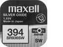 3x СЕРЕБРЯНЫЕ БАТАРЕИ MAXELL SR 936 SW 394 SR45 625