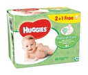 Влажные салфетки HUGGIES Natural Care 3х56 шт.