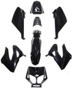 SET PLASTICS BLACK WING DERBI SENDA photo 1 - milautoparts-fr.ukrlive.com