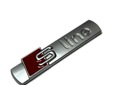 ЭМБЛЕМА AUDI S LINE SLINE, МАТОВЫЙ МЕТАЛЛ