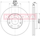 DISCS BRAKE 2 PIECES FRONT RENAULT FLUENCE 1.5 DCI photo 2 - milautoparts-fr.ukrlive.com