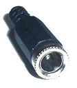 GNIAZDO zasilające DC 2,5 / 5,5 na kabel 5szt 0499