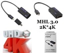 Adapter MHL 3.0 ULTRA HD 3840 x 2160