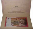Банкнота номиналом 10 злотых Юзеф Пилсудский