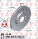 ZIMMERMANN DISQUES AVANT ASTRA G H ZAFIRA A B 308MM photo 2 - milautoparts-fr.ukrlive.com