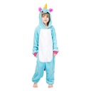 JEDNOROŽEC Pyžamo pre deti Kigurumi Onesie Detský kostým 140-150 cm Počet kusov v ponuke 1 szt.