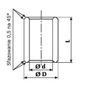 Sintrované železné puzdro 10x13x10 AF AMES Kód výrobcu 10x13x10 AF AMES