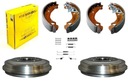 BEBNY BRAKE SHOES SPRINGS FIAT UNO 1993-2000 SET photo 1 - milautoparts-fr.ukrlive.com