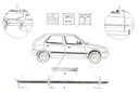 SKODA FABIA 3 3 DE GÉNÉRATION 2014 - 2022, MOLDING BOCZNE, COUVERCLES PORTIÈRE photo 11 - milautoparts-fr.ukrlive.com