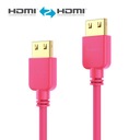 Фирменный HDMI-кабель Purelink PI0505-010 4K, 18 Гбит/с, 1 м, гибкий, розовый