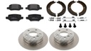 DISCS PADS SZCZE MERCEDES W169 A150 160 170 180 photo 2 - milautoparts-fr.ukrlive.com