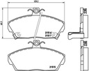 PADS FRONT LAND ROVER FREELANDER 1997-00 T.PELNE photo 4 - milautoparts-fr.ukrlive.com