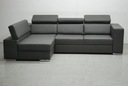 ^NBC DESIGN MODERN УГЛОВОЙ ДИВАН со спальным местом Контейнер из экокожи 1118