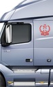 Наклейка «Патриотический польский орел» на грузовом автомобиле