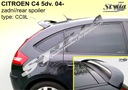 Спойлер спойлер для Citroen C4 hb MK1 11/2004--