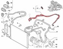 FIAT CROMA 05-10 ТРУБКА КОНДИЦИОНЕРА ВОЗДУХА 878