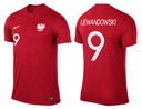 ФУТБОЛКА NIKE ПОЛЬША LEWANDOWSKI 2018 L