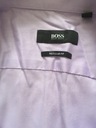 HUGO BOSS - Pánska košeľa veľ. 41 Dominujúci vzor bez vzoru