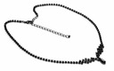 Черное ожерелье-чокер Черное ожерелье для выпускного вечера