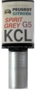CITROEN PEUGEOT KCL SPIRIT GREY LAKIER SAMOCHODOWY ZAPRAWKA ARASYSTEM 10ML